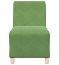 Sessel Hellgrün 55 cm Samt