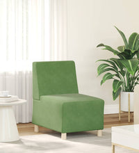 Sessel Hellgrün 55 cm Samt
