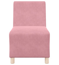 Sessel Rosa 55 cm Samt