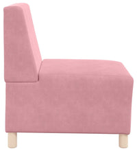 Sessel Rosa 55 cm Samt