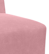 Sessel Rosa 55 cm Samt