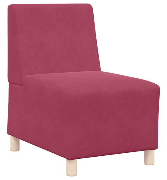 Sessel Weinrot 55 cm Samt