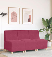 Sessel Weinrot 55 cm Samt