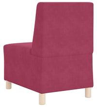 Sessel Weinrot 55 cm Samt