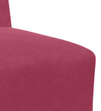 Sessel Weinrot 55 cm Samt