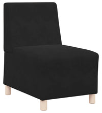 Sessel Schwarz 55 cm Samt