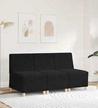 Sessel Schwarz 55 cm Samt