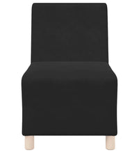 Sessel Schwarz 55 cm Samt