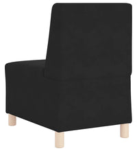 Sessel Schwarz 55 cm Samt