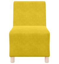 Sessel Gelb 55 cm Samt