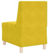 Sessel Gelb 55 cm Samt