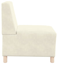 Sessel Creme 55 cm Samt
