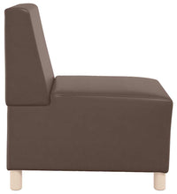 Sessel Braun 55 cm Kunstleder