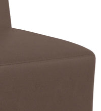 Sessel Braun 55 cm Kunstleder