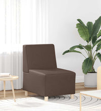 Sessel Braun 55 cm Kunstleder