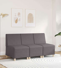 Sessel Grau 55 cm Kunstleder