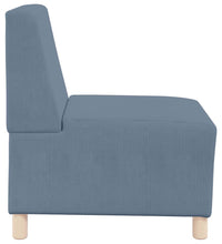 Sessel Blau 55 cm Cordstoff