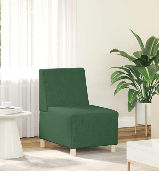 Sessel Dschungelgrün 55 cm Cordstoff
