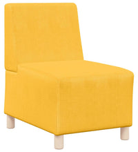 Sessel Hellgelb 55 cm Cordstoff
