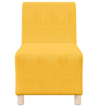 Sessel Hellgelb 55 cm Cordstoff
