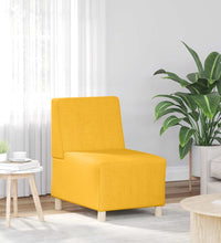 Sessel Hellgelb 55 cm Cordstoff