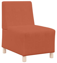 Sessel Rot Orange 55 cm Cordstoff