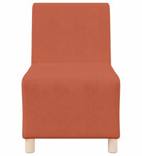 Sessel Rot Orange 55 cm Cordstoff
