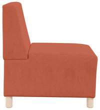 Sessel Rot Orange 55 cm Cordstoff