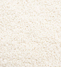 Sessel Creme 55 cm Stoff in Lammwolloptik
