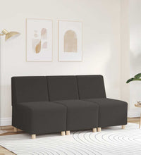 Sessel Dunkelgrau 55 cm Stoff in Lammwolloptik