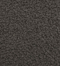 Sessel Dunkelgrau 55 cm Stoff in Lammwolloptik