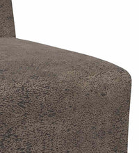 Sessel Dunkelgrau 55 cm Wildleder-Optik