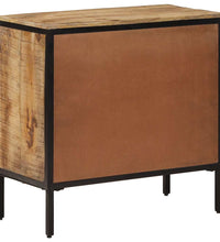 Sideboards 2 Stk. 70x35x70 cm Raues Mango Massivholz