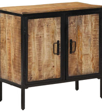 Sideboards 2 Stk. 70x35x70 cm Raues Mango Massivholz