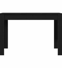 Esstisch Schwarz Eichen-Optik 120x60x76 cm Holzwerkstoff