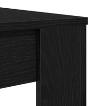 Esstisch Schwarz Eichen-Optik 120x60x76 cm Holzwerkstoff