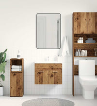 Waschbeckenunterschrank Altholz-Optik 60x38,5x46 cm