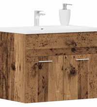 Waschbeckenunterschrank Altholz-Optik 60x38,5x46 cm