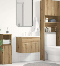 Waschbeckenunterschrank Artisan-Eiche 60x38,5x46 cm