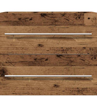 Waschbeckenunterschrank Altholz-Optik 60x38,5x48 cm
