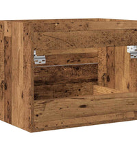 Waschbeckenunterschrank Altholz-Optik 60x38,5x48 cm
