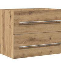 Waschbeckenunterschrank Artisan-Eiche 60x38,5x48 cm