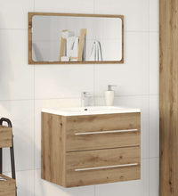 Waschbeckenunterschrank Artisan-Eiche 60x38,5x48 cm