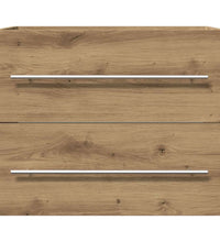 Waschbeckenunterschrank Artisan-Eiche 60x38,5x48 cm