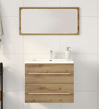 Waschbeckenunterschrank Artisan-Eiche 60x38,5x48 cm