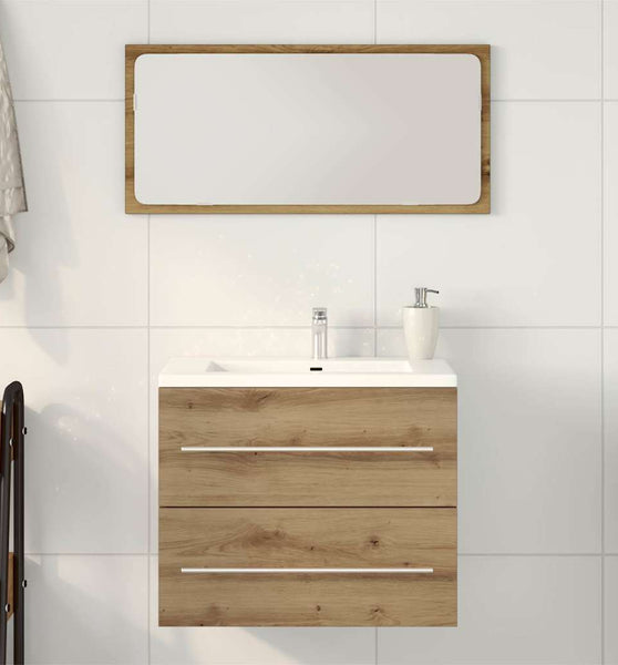 Waschbeckenunterschrank Artisan-Eiche 60x38,5x48 cm