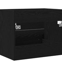 Waschbeckenunterschrank Braun Eichen-Optik 60x38,5x48 cm