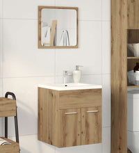 2-tlg. Badmöbel-Set Artisan-Eiche Holzwerkstoff