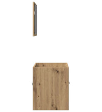 2-tlg. Badmöbel-Set Artisan-Eiche Holzwerkstoff