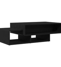 Couchtisch Schwarz Eichen-Optik 105x55x32 cm Holzwerkstoff